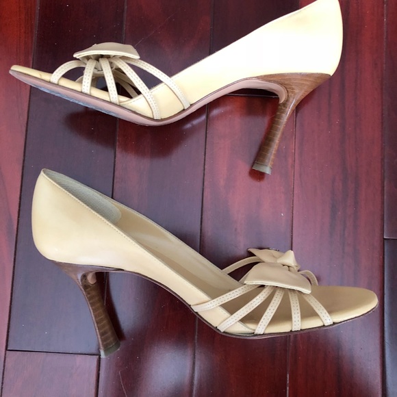 Chanel Open Toe Pumps - Picture 2 of 7